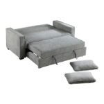 9238GY-3CL Convertible Studio Sofa with Pull-out Bed - Image 7