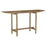 DARIUS SOLID WOOD ENTRYWAY CONSOLE TABLE NATURAL MANGO