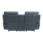 9301BUE-2 Double Glider Reclining Love Seat with Center Console - Image 3
