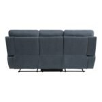 9301BUE-3 Double Reclining Sofa with Center Drop-Down Cup Holders - Image 3