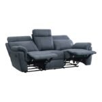 9301BUE-3 Double Reclining Sofa with Center Drop-Down Cup Holders - Image 4