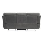 9301GRY-3 Double Reclining Sofa with Center Drop-Down Cup Holders - Image 3