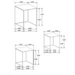 IMEZ 3-PIECE RECTANGULAR METAL NESTING TABLE SET GREY - Image 9