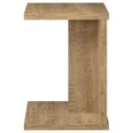 CLOWER ENGINEERED WOOD C-SHAPED SOFA SIDE TABLE MANGO - Image 5