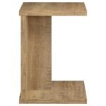 CLOWER ENGINEERED WOOD C-SHAPED SOFA SIDE TABLE MANGO - Image 8