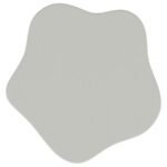PERTH 17-INCH SIDE TABLE WITH CLOUD-SHAPED TOP OFF WHITE - Image 4