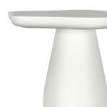 PERTH 17-INCH SIDE TABLE WITH CLOUD-SHAPED TOP OFF WHITE - Image 5