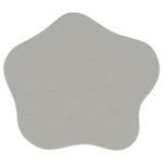 PERTH 20-INCH SIDE TABLE WITH CLOUD-SHAPED TOP OFF WHITE - Image 3