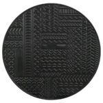 LOANNIS 2-PIECE ROUND MANGO WOOD NESTING TABLE MATTE BLACK - Image 8