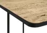 ELYNA SQUARE STONE TOP ACCENT SIDE TABLE BEIGE - Image 6