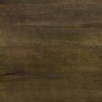 YARITZA ROUND MANGO WOOD COFFEE TABLE NATURAL AND GUNMETAL - Image 6