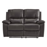 9368BRW-2 Double Reclining Love Seat