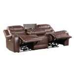9405BR-3PW Power Double Reclining Sofa with Center Drop-Down Cup Holders, Receptacles and USB Ports - Image 4