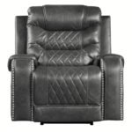 9405GY-1PW Power Reclining Chair