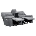 9413CC-2PWH Power Double Reclining Love Seat with Center Console and Power Headrests - Image 3