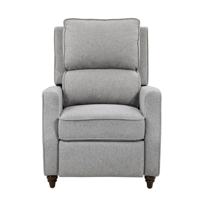 9418GY-1_noBG_f__l.jpg 9418GY-1 Push Back Reclining Chair - Image 1