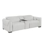 9455CLD-2CNPWH* Power Double Reclining Love Seat with Center Console and Power Headrests,  Charging Ports - Image 2
