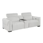 9455CLD-2CNPWH* Power Double Reclining Love Seat with Center Console and Power Headrests,  Charging Ports - Image 3