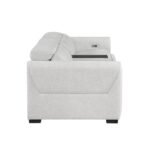 9455CLD-2CNPWH* Power Double Reclining Love Seat with Center Console and Power Headrests,  Charging Ports - Image 4