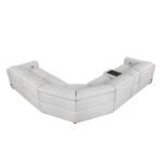 9455CLD*6LRRRPWH 6-Piece Modular Power Reclining Sectional with Power Headrests, Charging Ports - Image 4