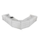 9455CLD*6LRRRPWH 6-Piece Modular Power Reclining Sectional with Power Headrests, Charging Ports - Image 5