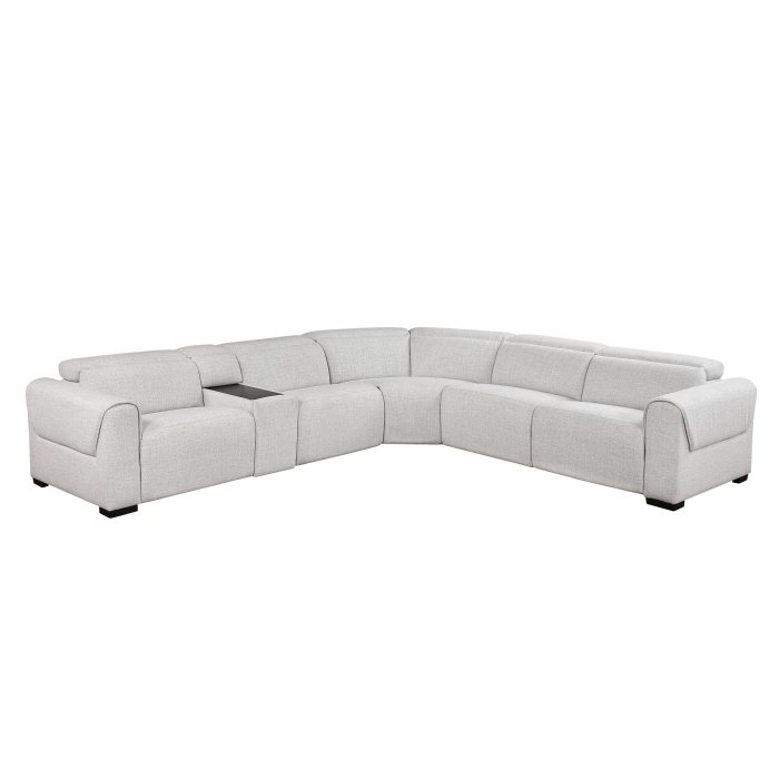 9455CLD_6LRRRPW__l.jpg 9455CLD*6LRRRPWH 6-Piece Modular Power Reclining Sectional with Power Headrests, Charging Ports - Image 1