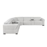 9455CLD*7LRRRPWH 7-Piece Modular Power Reclining Sectional with Power Headrests - Image 2