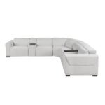 9455CLD*7LRRRPWH 7-Piece Modular Power Reclining Sectional with Power Headrests - Image 3