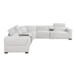9455CLD*7LRRRPWH 7-Piece Modular Power Reclining Sectional with Power Headrests - Image 4