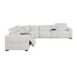 9455CLD*7LRRRPWH 7-Piece Modular Power Reclining Sectional with Power Headrests - Image 7