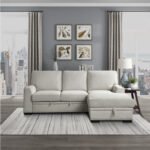 9468BE*2RC2L 2-Piece Sectional with Pull-out Bed and Right Chaise with Hidden Storage - Image 7