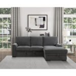 9468CC*2RC2L 2-Piece Sectional with Pull-out Bed and Right Chaise with Hidden Storage - Image 7