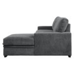 9468CC*2RC2L 2-Piece Sectional with Pull-out Bed and Right Chaise with Hidden Storage - Image 4
