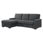 9468CC*2LC2R 2-Piece Sectional with Pull-out Bed and Left Chaise with Hidden Storage - Image 2