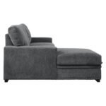 9468CC*2LC2R 2-Piece Sectional with Pull-out Bed and Left Chaise with Hidden Storage - Image 3