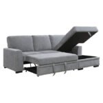 9468DG*2RC2L 2-Piece Sectional with Pull-out Bed and Right Chaise with Hidden Storage - Image 6