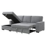 9468DG*2LC2R 2-Piece Sectional with Pull-out Bed and Left Chaise with Hidden Storage - Image 5