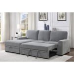 9468DG*2LC2R 2-Piece Sectional with Pull-out Bed and Left Chaise with Hidden Storage - Image 8