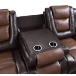 9470BR-3 Double Reclining Sofa with Center Drop-Down Cup Holders - Image 5