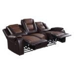 9470BR-3 Double Reclining Sofa with Center Drop-Down Cup Holders - Image 3