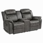 9479BRG-2 Double Reclining Love Seat with Center Console - Image 2