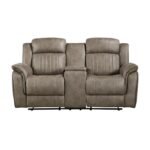 9479SDB-2 Double Reclining Love Seat with Center Console