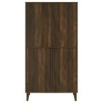 ELOUISE 4-DOOR ENGINEERED WOOD TALL ACCENT CABINET DARK PINE - Image 7