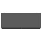 DALIA 2-DOOR ACCENT STORAGE CABINET WITH SHELVING BLACK - Image 8