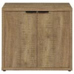PEPITA 2-DOOR ENGINEERED WOOD ACCENT CABINET MANGO BROWN - Image 4