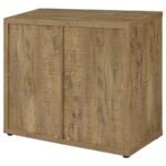 PEPITA 2-DOOR ENGINEERED WOOD ACCENT CABINET MANGO BROWN - Image 9