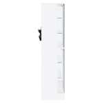 CABRA 4-DOOR LED CURIO DISPLAY CABINET WHITE HIGH GLOSS - Image 6