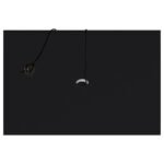 AERO 4-SHELF DISPLAY CURIO CABINET WITH LED LIGHTING BLACK - Image 9