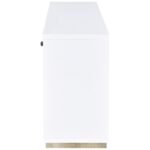 DALTON 2-DOOR STORAGE CABINET WHITE AND DISTRESSED PINE - Image 6