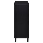 BRIXTON 2-DOOR ENTRYWAY SHOE STORAGE CABINETS BLACK - Image 6